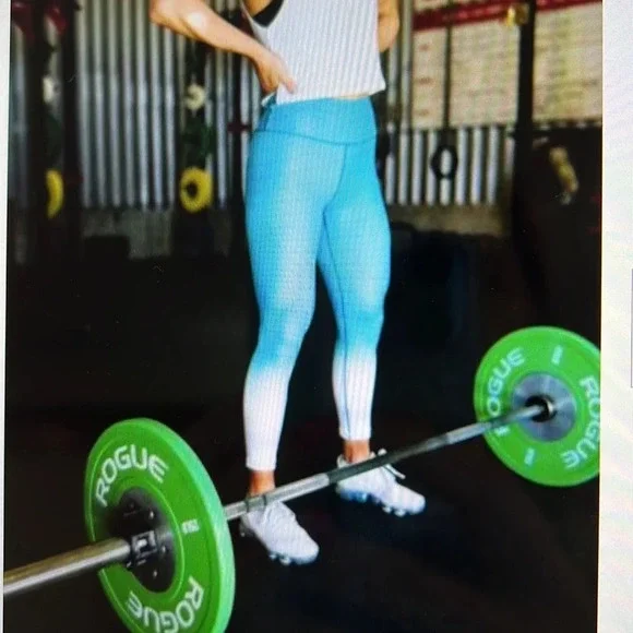 Ziya- Teal Venom Metallic, ombré light and tight 6-8 - Picture 3 of 9